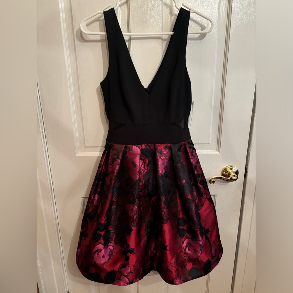 Xscape strapless dress
